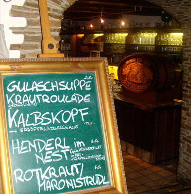Vienna's Heurigen: enjoying great wines casually