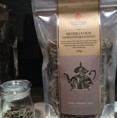 The East India Company: Silver Cloud No 96 white tea from Oodoowera Estate in Ceylon