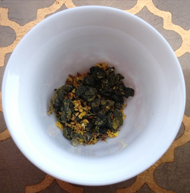 Yauatcha: Osmathus Oolong
