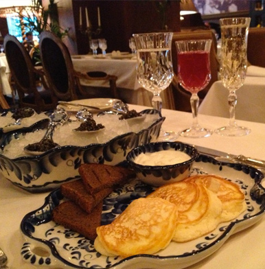 Tsar: dining like a royalty in St Petersburg