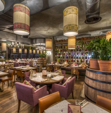 Baklazhan: oriental cuisine in St. Petersburg
