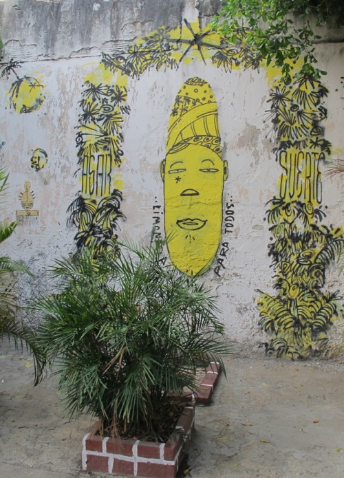 Street art in Getsemani