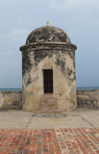 The wall of Cartagena