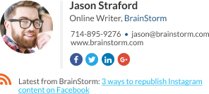 Create A Professional Gmail Signature Wisestamp Gmail Signature