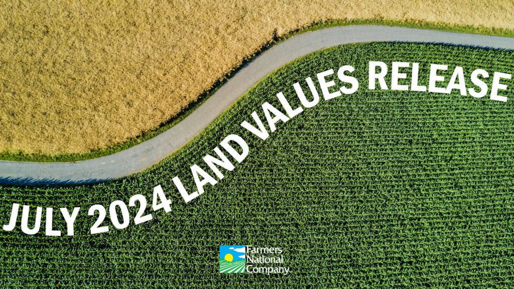 Farmers National Company July 2024 Land Values Release Land Sales