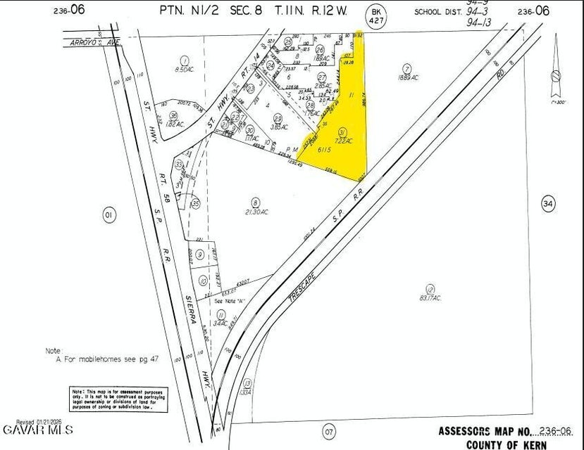 Property in Mojave