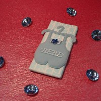 Bebe Blue Oblong Chocolate