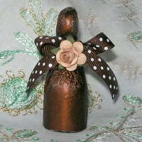 Chocolate Champagne bottle