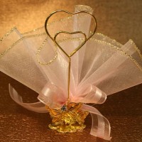 Double Butterfly Placecard Holder 
