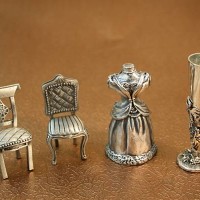 Pewter Placecard Holders 