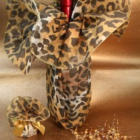 Wine Bottle Wrap and Favor Wrap  