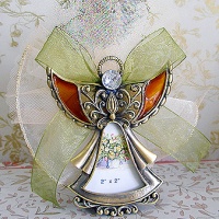 Pewter angel
