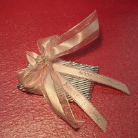 Oblong Chocolate with Tie Tack Cross Pin  