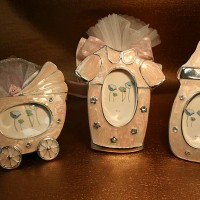 Baby Pink Picture Frames 