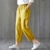 Spring And Autumn New Cropped Trousers Women Casual Pants - Image 4