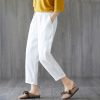Spring And Autumn New Cropped Trousers Women Casual Pants - Image 3