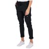 Casual Cargo Pants With Pockets Solid Color Drawstring Waist Pencil Trousers For Women - Image 8
