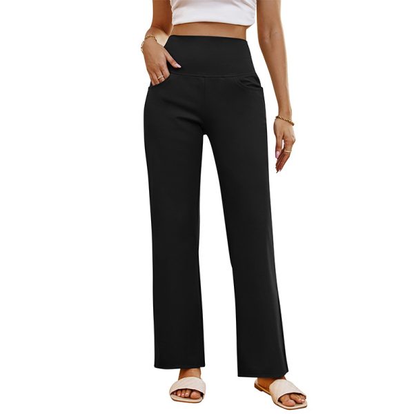 European And American High Waist Yoga Pants Straight - Image 7
