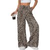 All-match Leopard Print Low Waist Casual Pants - Image 4