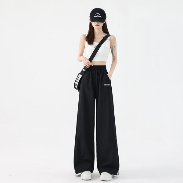 Summer New Loose Slimming Leisure Cargo Trousers - Image 4
