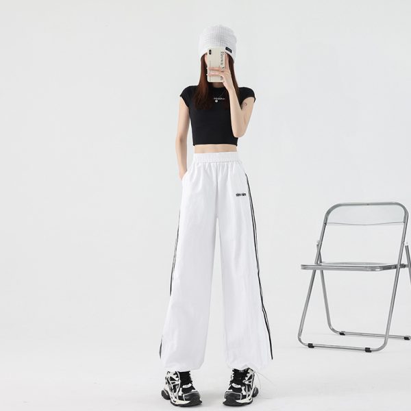 Summer New Loose Slimming Leisure Cargo Trousers - Image 7