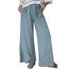 Women's All-match Lace Crocheted Wide-leg Pants - Image 6