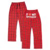 3D Women's Plaid Loose Casual Belt Drawstring Pants