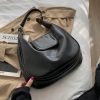Single Shoulder Bag Class Commuter Soft Leather Tote Large Capacity - Image 4