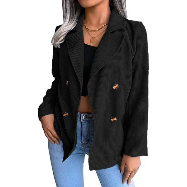 European And American Women's Clothing Corduroy Suit - Image 7