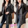 Haining Leather Coat For Women - Image 2