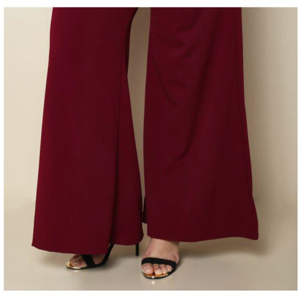 Knitted wide-leg pants - Image 5