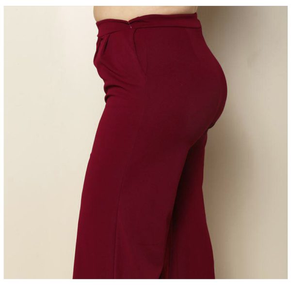 Knitted wide-leg pants - Image 6