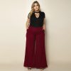 Knitted wide-leg pants - Image 2