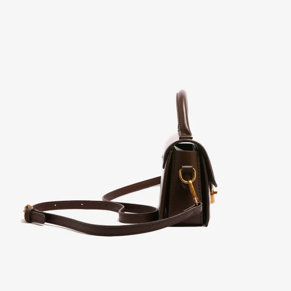 Small Leather Armpit Bags for Women, Chain Shoulder, Crossbody Bag, Ladies Vintage Underarm Handbags, Summer - Image 3