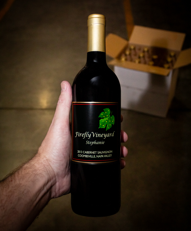 2013 Firefly Vineyard Cabernet Sauvignon Stephanie Coombsville Napa Valley