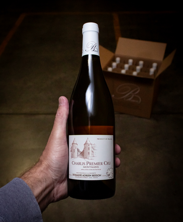 Domaine Besson Chablis Montmains Premier Cru 2022  - Last Bottle