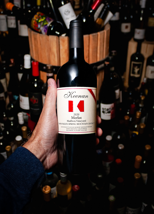 2020 Keenan Merlot Reserve Mailbox Vineyard Spring Mountain District Napa Valley