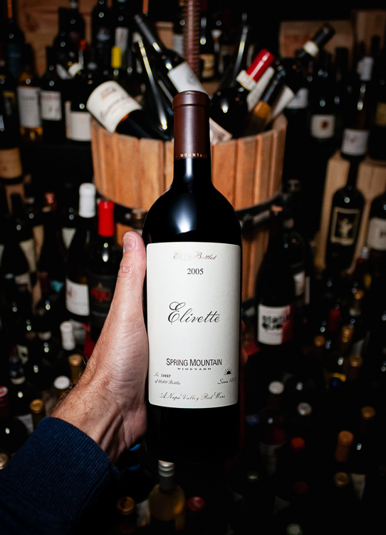 2005 Spring Mountain Vineyard Red Blend Elivette Spring Mountain District Napa Valley