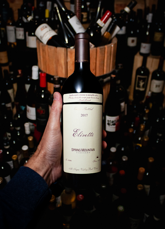 2017 Spring Mountain Vineyard Red Blend Elivette Spring Mountain District Napa Valley