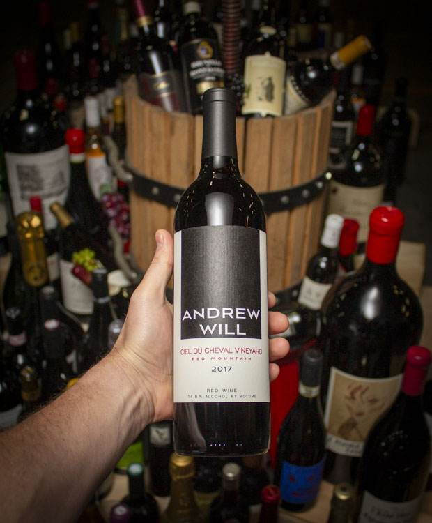 Andrew Will Red Ciel du Cheval Vineyard Red Mountain Yakima Valley 2017  - Last Bottle