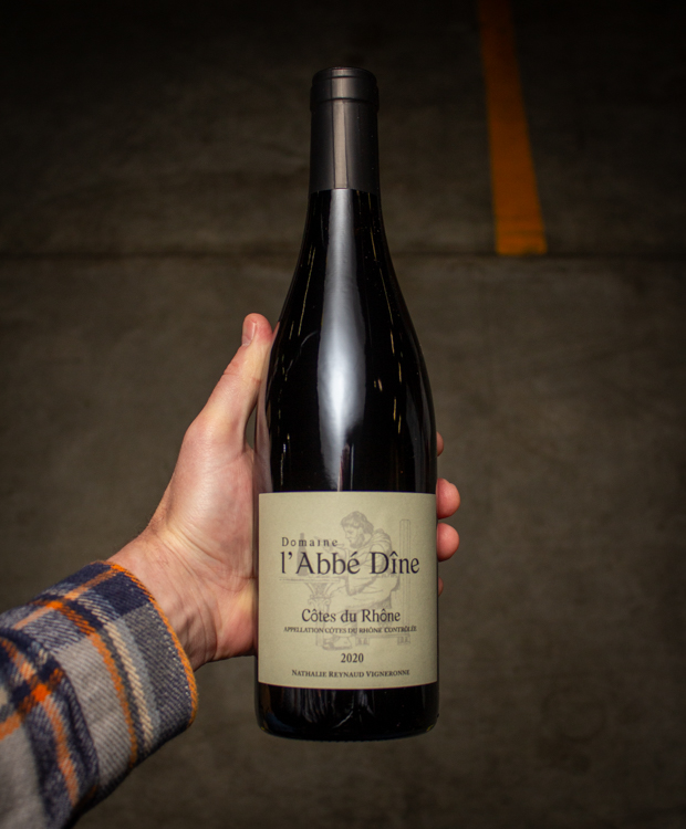 Last Bottle Domaine L'Abbe Dine CotesduRhone Rouge 2020