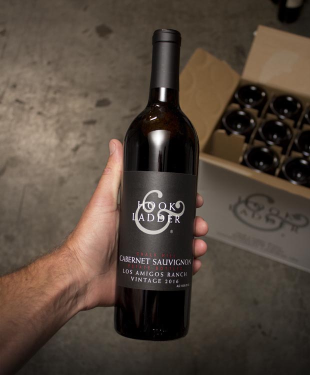 Last Bottle Hook & Ladder Sauvignon Estate Los Amigos Ranch
