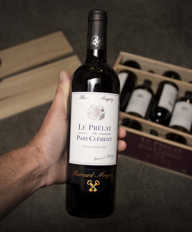 Baron Brane &Le Prélat du Pape Clément Last Bottle - Bernard Magrez Le Prelat de Pape Clement 2018