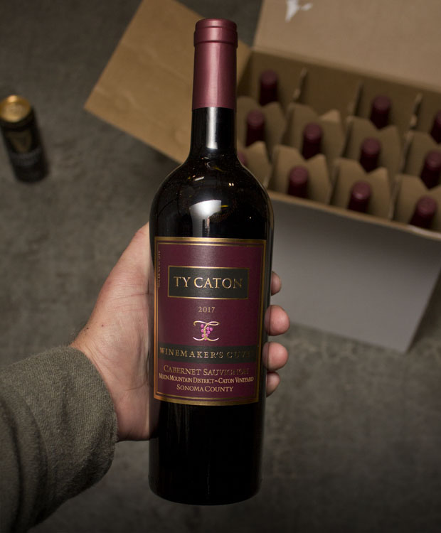Ty Caton Cabernet Sauvignon Winemaker's Cuvee Estate Moon Mountain District 2017  - Last Bottle
