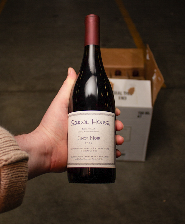 Last Bottle School House Vineyards Pinot Noir Spring Mountain