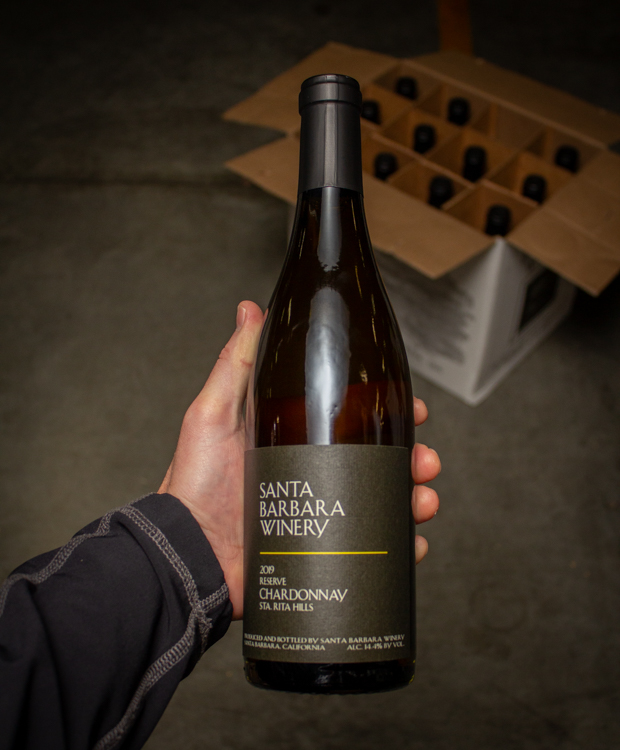 Santa Barbara Winery Chardonnay Reserve Santa Rita Hills Central Coast 2019  - Last Bottle