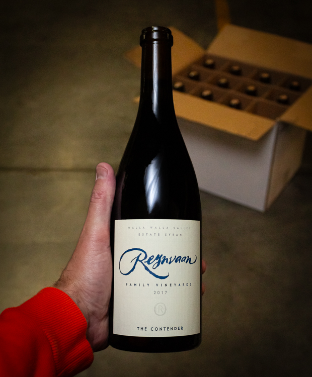Reynvaan Family Vineyards Syrah Estate The Contender Walla Walla Valley 2017  - Last Bottle
