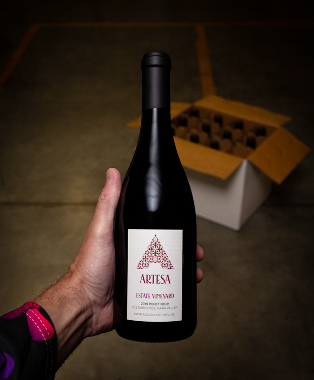 Artesa Winery Pinot Noir Estate Los Carneros 2019  - Last Bottle