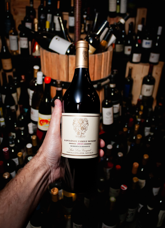 2015 Kapcsándy Merlot Roberta's Reserve Yountville Napa Valley