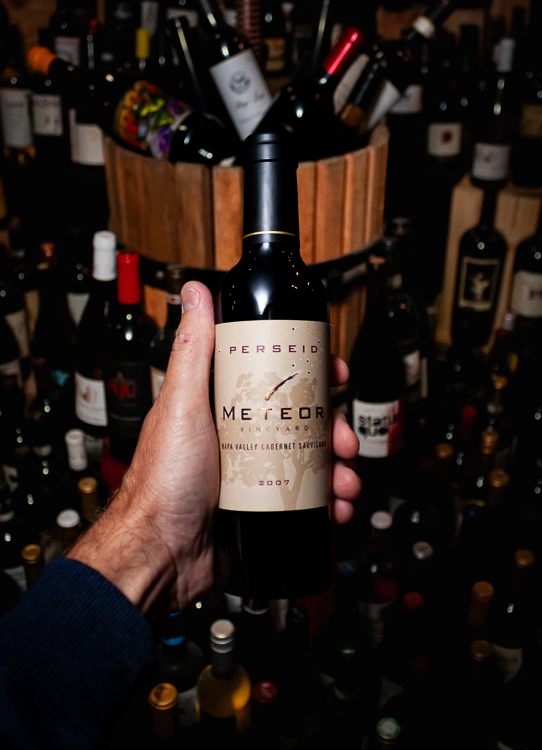 2007 Meteor Vineyard Cabernet Sauvignon Perseid Napa Valley